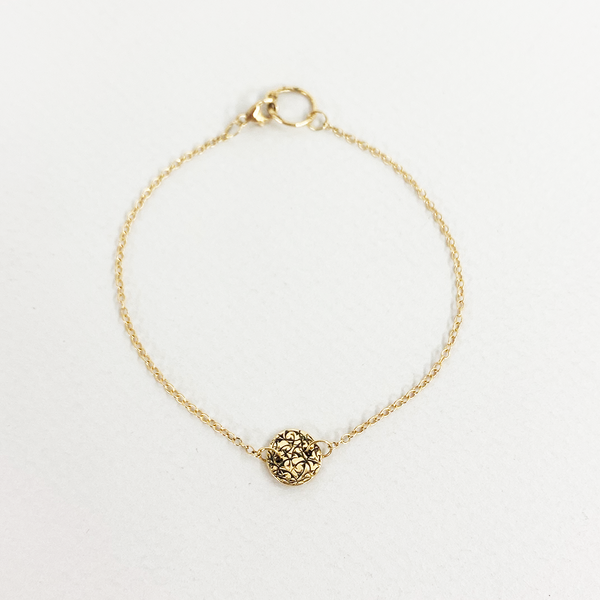 Mini Gold Sun Bracelet – Misoa Jewelry