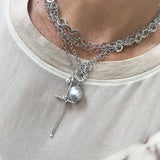 NCH260F -ASSOR | DROPLETTE NECKLACE