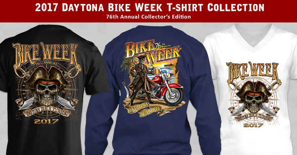 2017 Daytona Bike Week T-shirt Collection