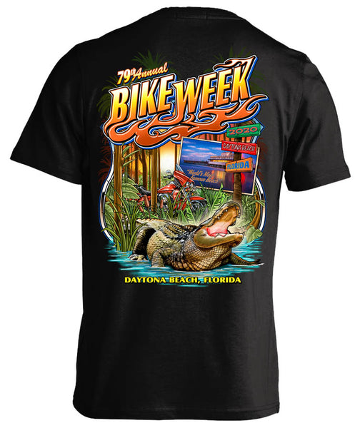 2020 Daytona Beach Bike Week Florida Gator - 79th Anniversary - SkullSociety