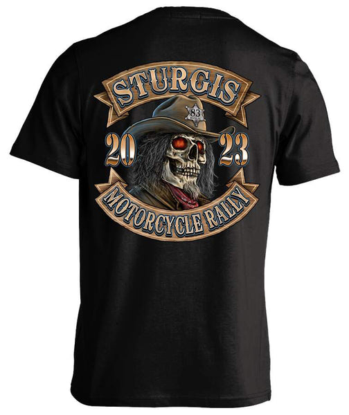 2023 Sturgis Motorcycle Rally Cowboy Skull - 83rd Anniversary ...