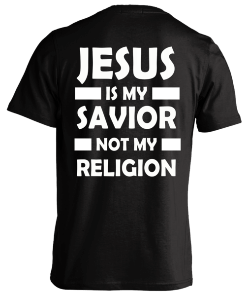 Jesus is My Savior Not My Religion – SkullSociety