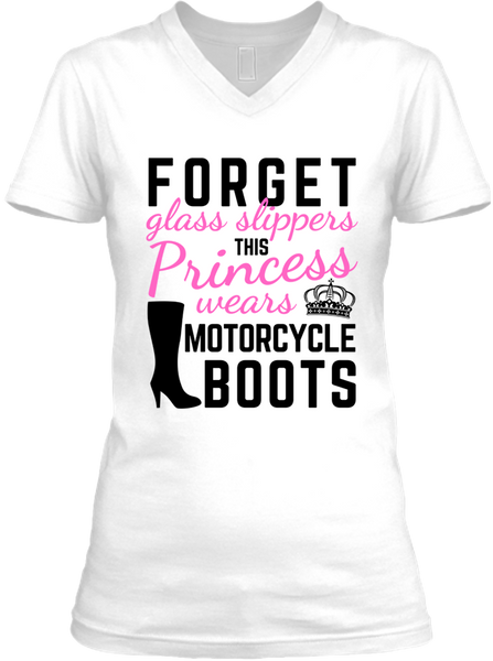 Download This Princess Wears Motorcycle Boots (Ladies) - SkullSociety