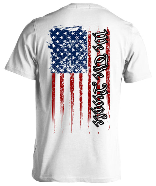 We The People American Flag T-shirt – SkullSociety