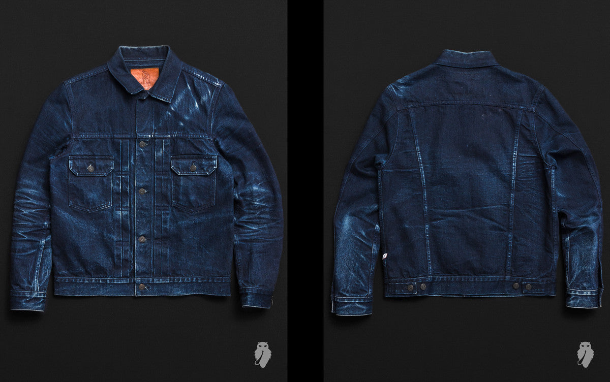 PURE BLUE JAPAN13oz Type-2 Denim Jacket