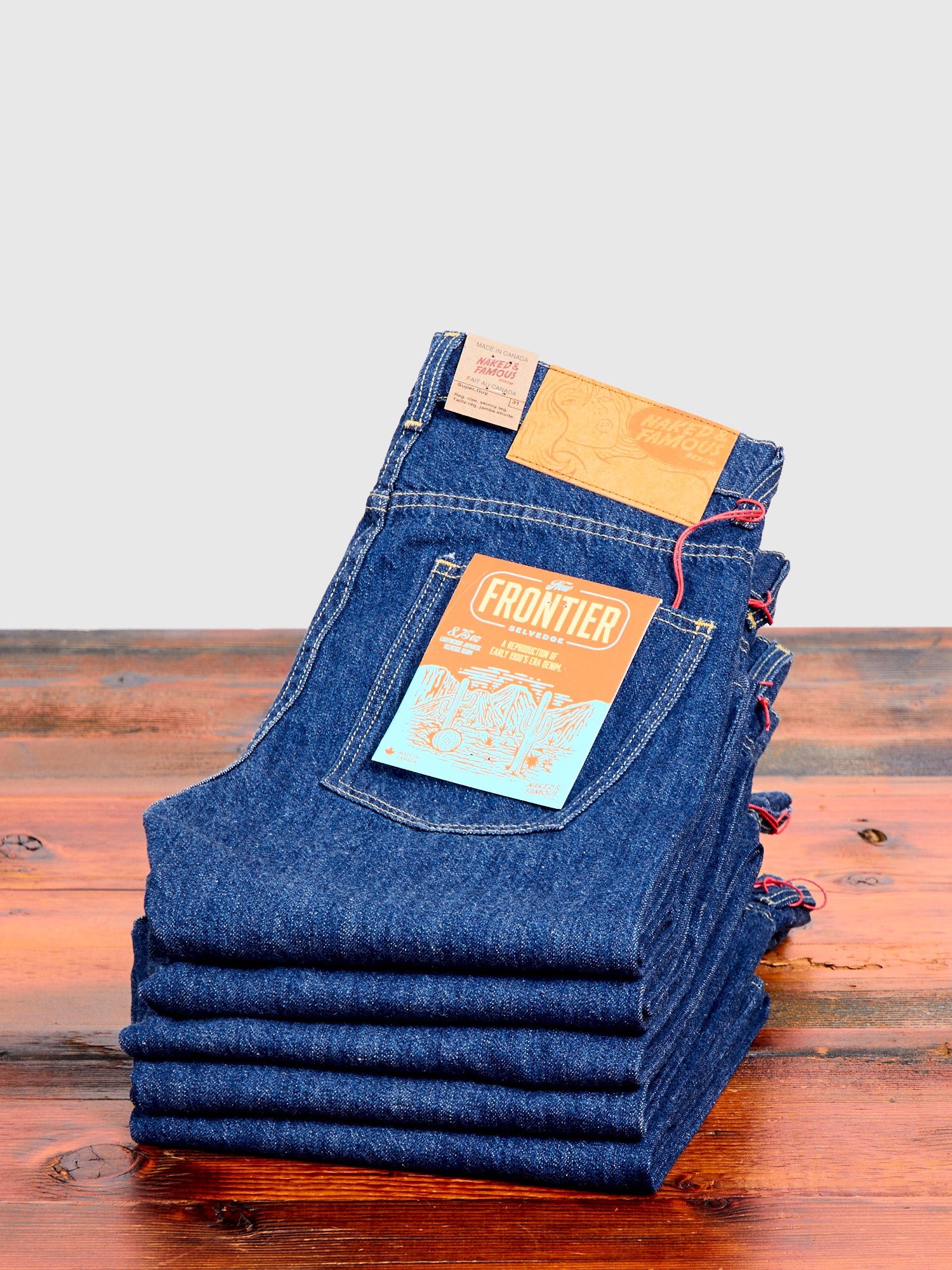 Naked & Famous Blue Jay 8.5oz Selvedge Denim - Weird Guy Fit 30