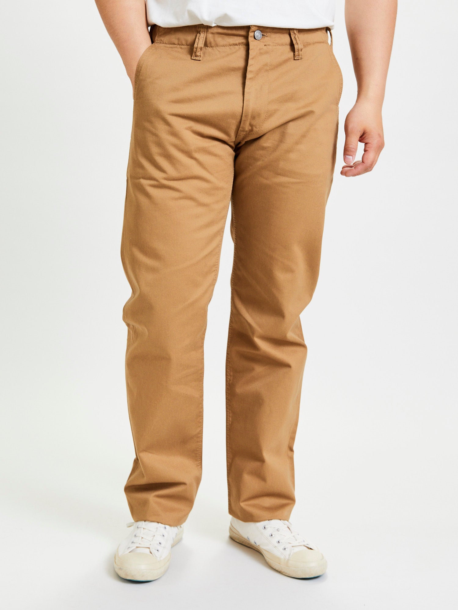 High Density Twill Chino in Camel