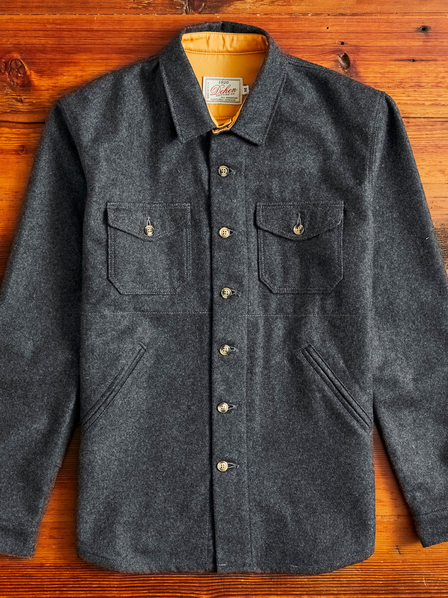 Crissman Overshirt in Charcoal