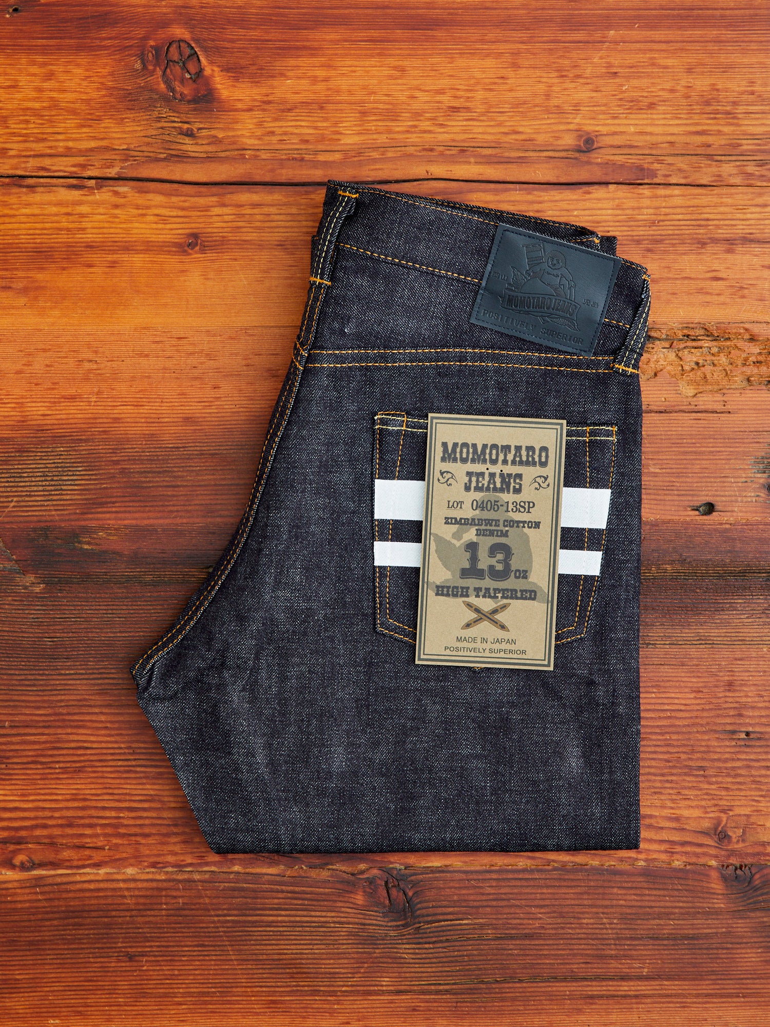 0405-13SP 13oz Selvedge Denim - High Tapered Fit