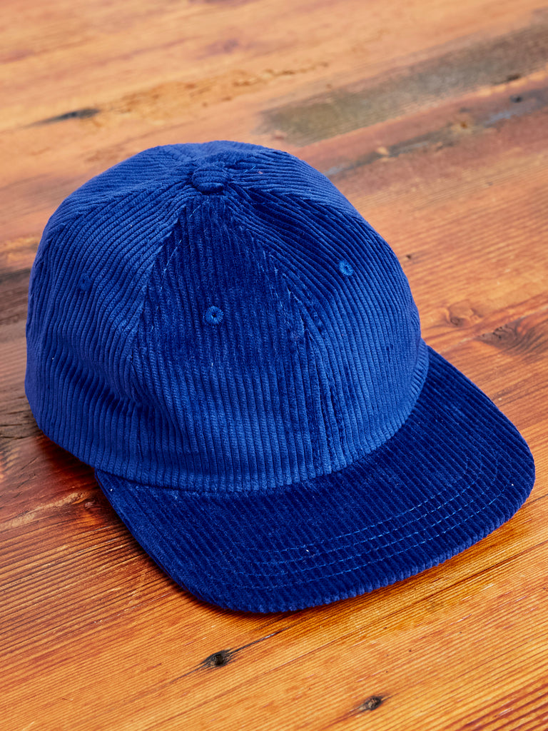 Baseball Hat in Royal Corduroy – Blue Owl Workshop