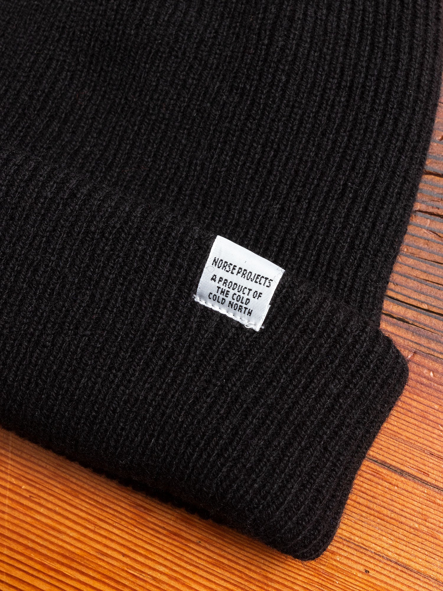 Norse Beanie in Black