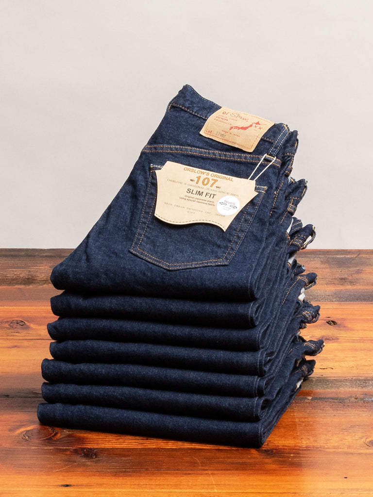 stretch selvedge denim