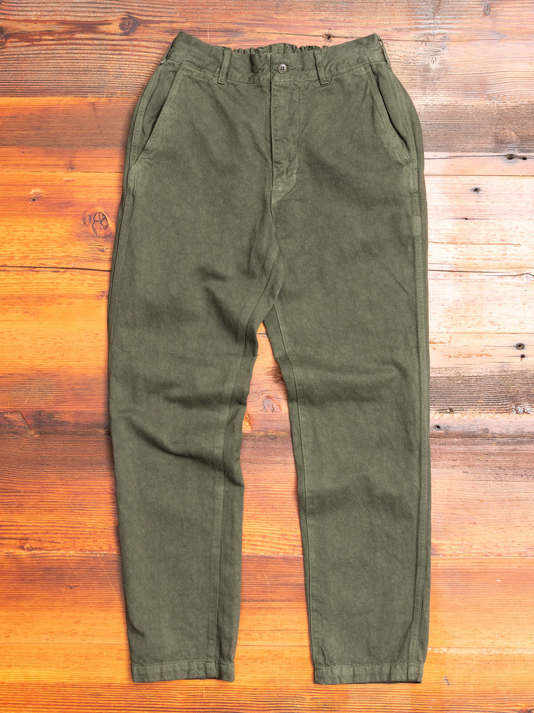 linen tapered pants