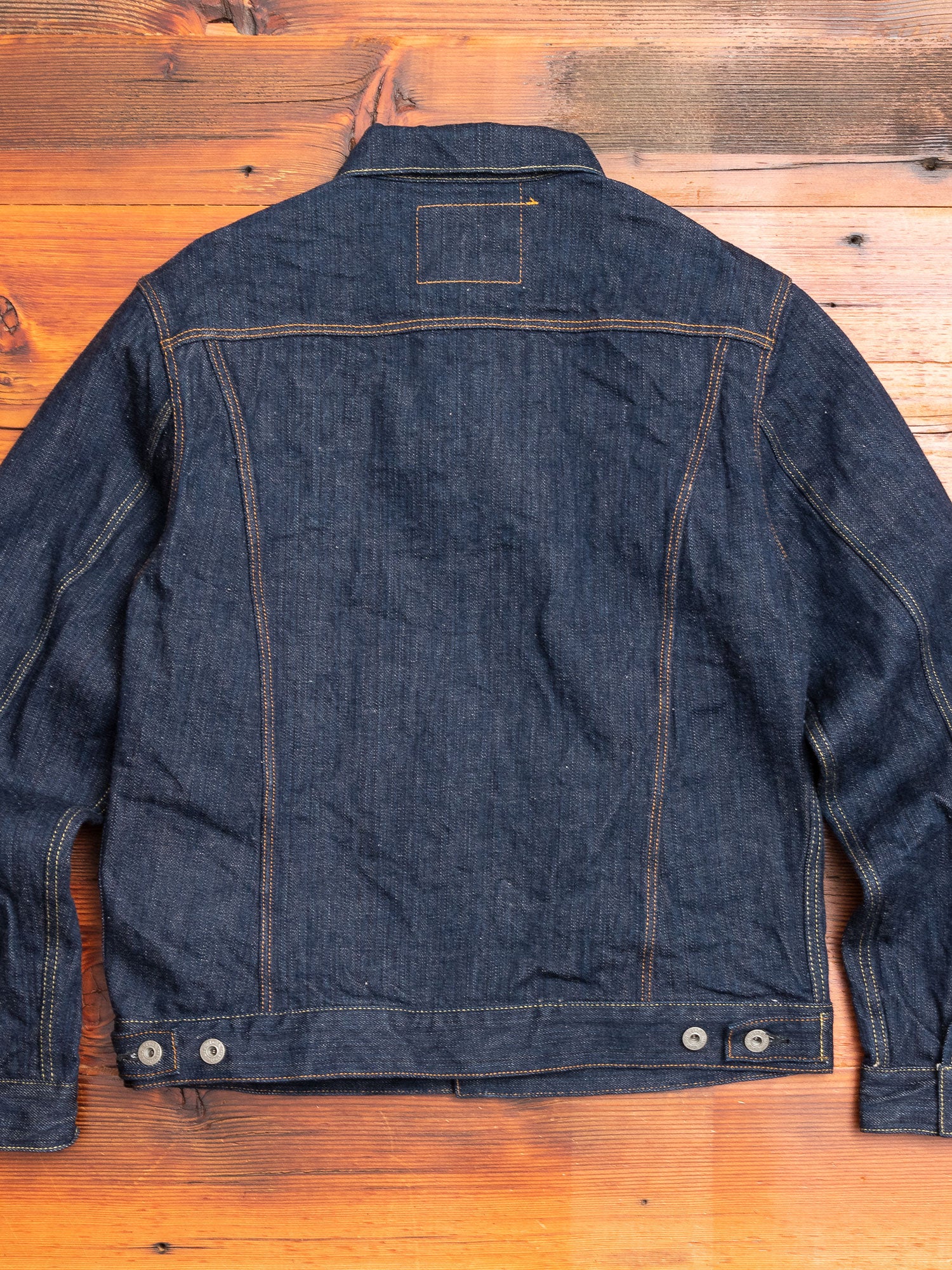 02525P-SHM "Kiwami" 16oz Natural Indigo Selvedge Denim Jacket