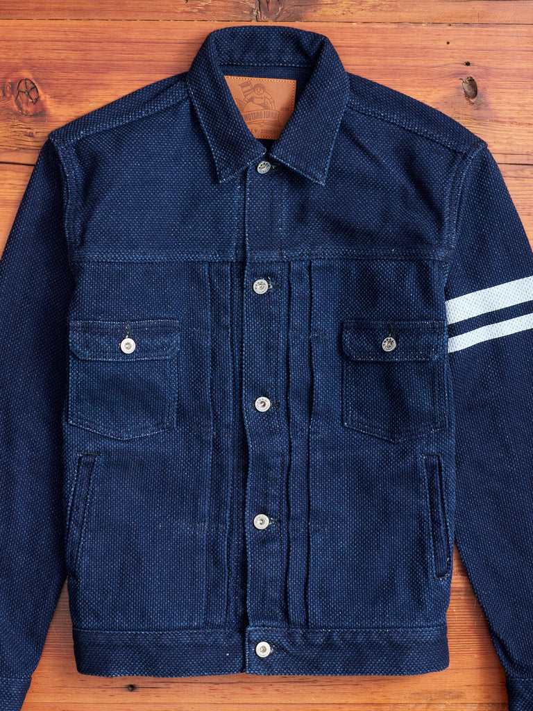 Sashiko Type-2 Jacket in Indigo – Blue Owl Workshop