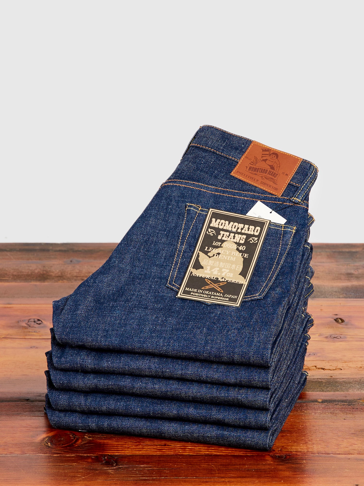 CT-102xn Natural Indigo 15.4oz Selvedge Denim - Classic Tapered