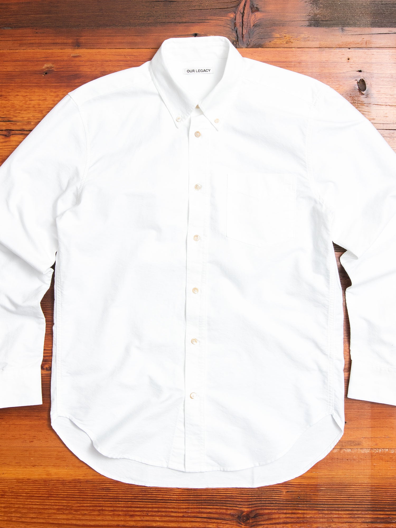 Original Button Down Shirt in White Oxford