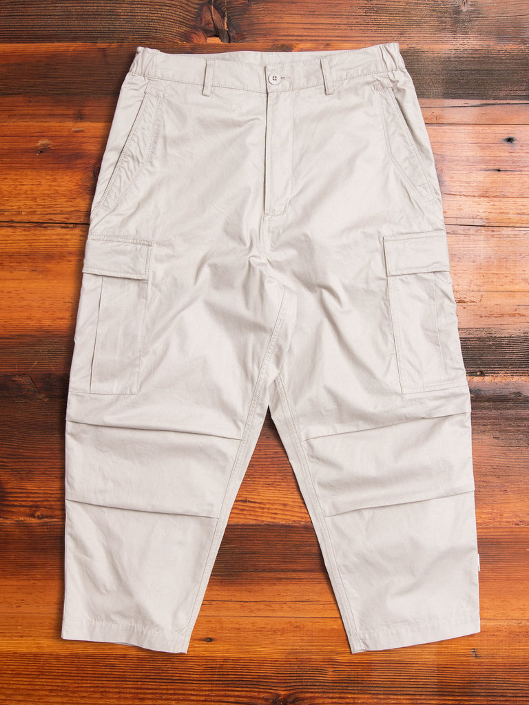 cropped cargo trousers