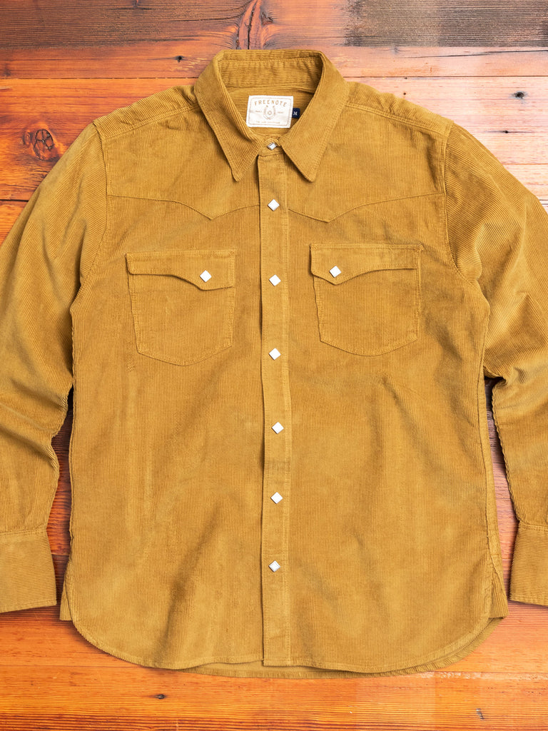 western corduroy shirt