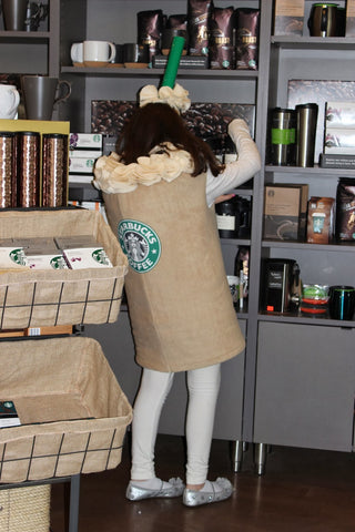 DIY Starbucks Halloween costume