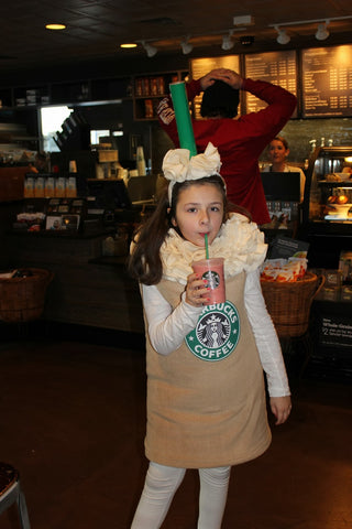 DIY Starbucks Halloween costume