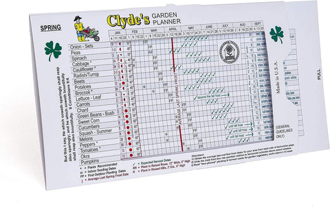 Clydes Garden Planner - Sliding Garden Planner