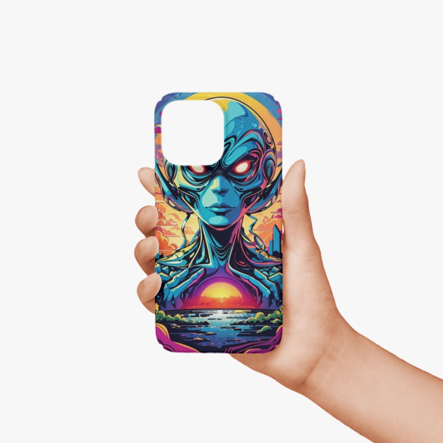 iPhone 14 Pro Max case angry alien