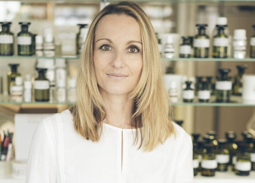 Irène Farmachidi, Parfumeur, créatrice du parfum Sous la Pluie pour La Promenade