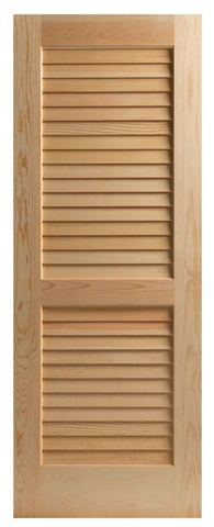 Interior Solid Wood Louvered Doors Idr1