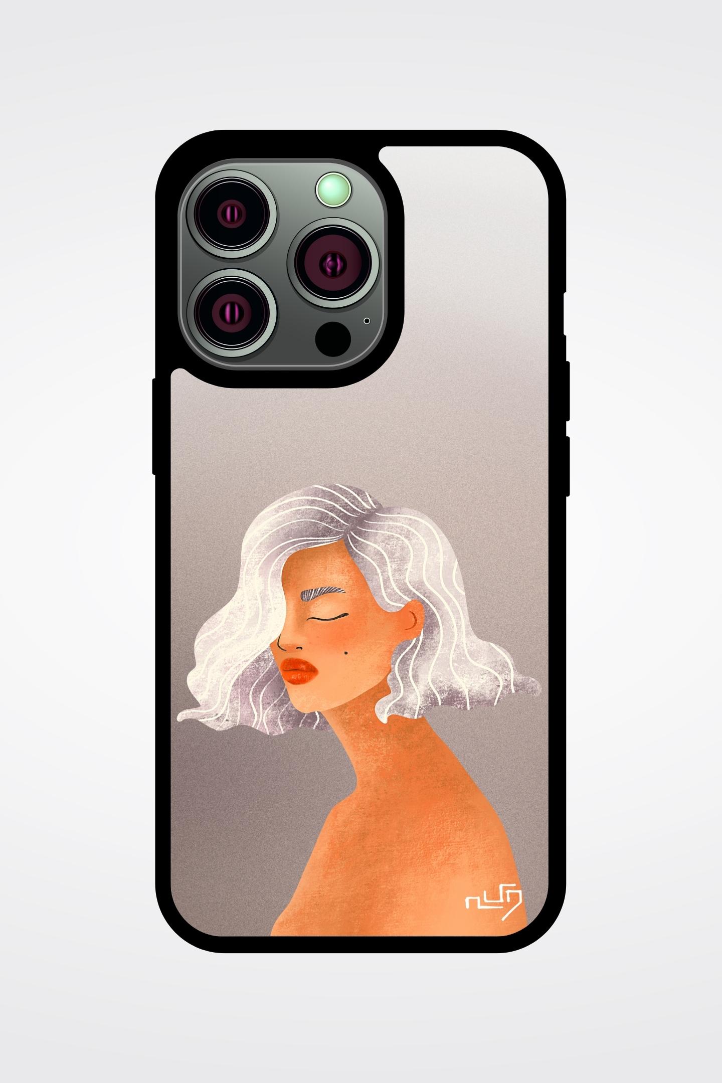 Dreaming Girl iPhone Case - Veesheh product image