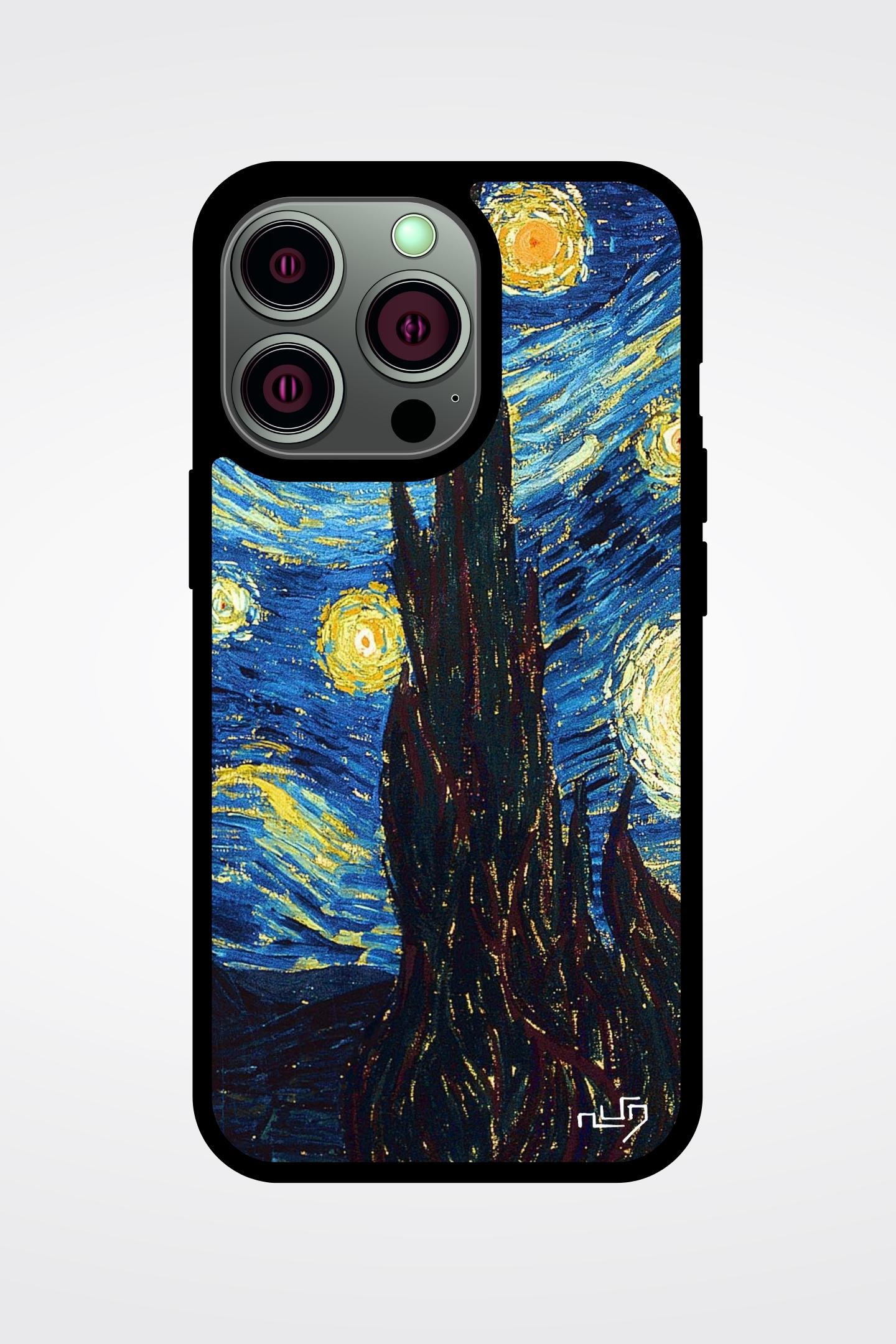 The Starry Night by Van Gogh iPhone Case - Veesheh product image