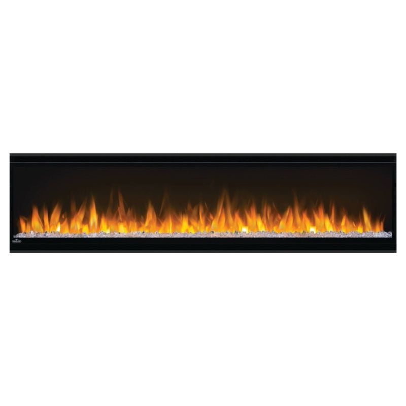 Alluravision 60" Wall Mount Linear Electric Fireplace | NEFL60CHD-1