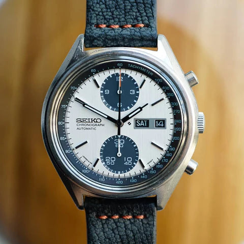 seiko panda 6138-8020 vintage watch