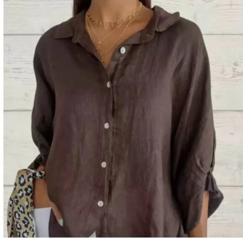 Chemise en lin femme