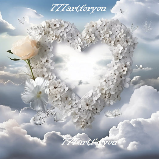 In Loving Memory PNG, Blue Sky Heaven Stairway Memorial Background for –  777Artforyou