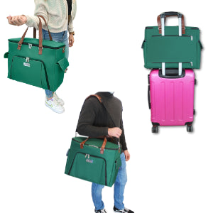 3 Ways to Carry (Hands, Shoulder, Luggage)