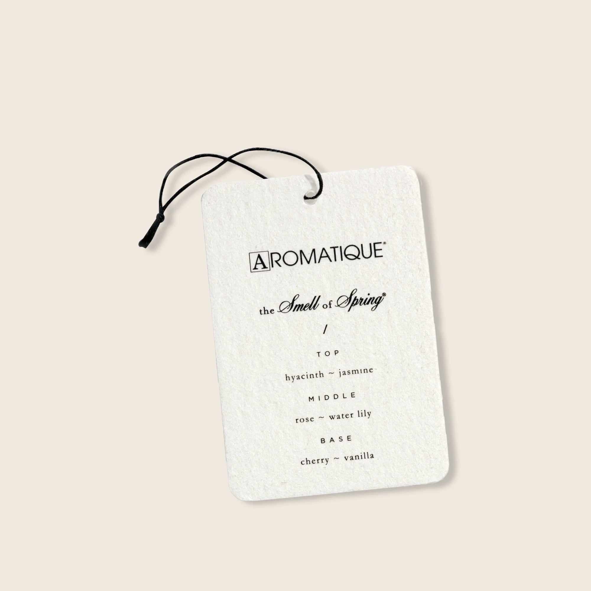 Aromatique The Smell of Spring® - Aroma Card for Car, Closet or Office