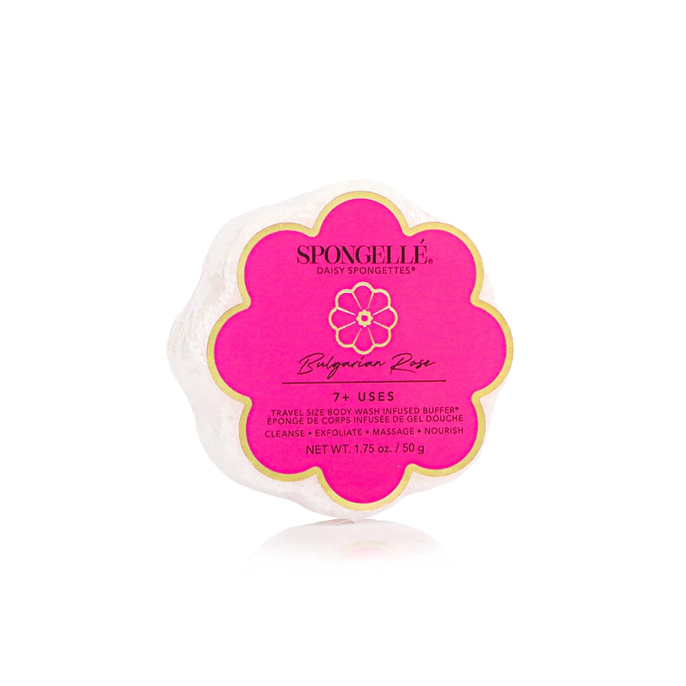 Bulgarian Rose Spongelle Travel Buffer