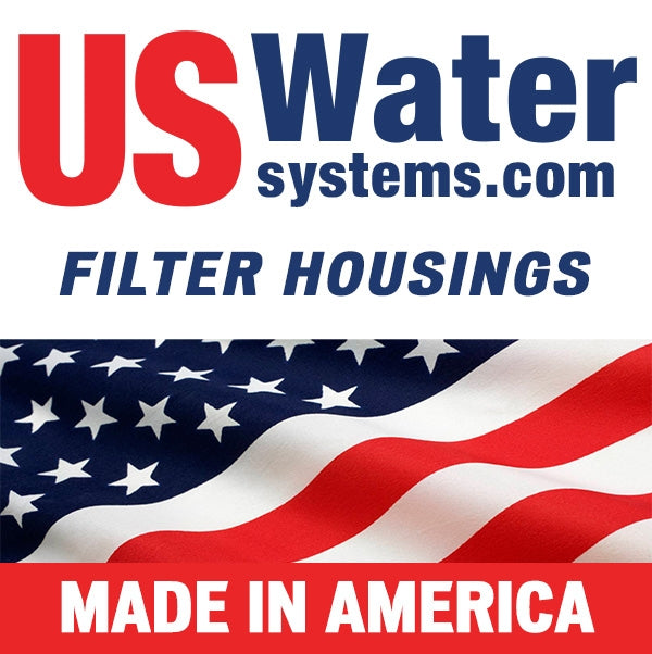 Made In America Graphic for Filter Housings by Us Water Systems
