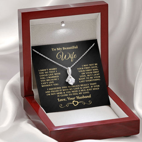 Unique Gift For Wife From Husband - Beautiful Gold Necklace
