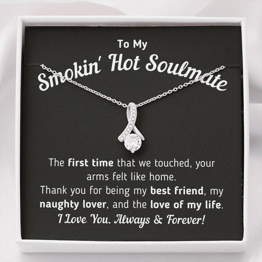 To My Wife - You Are The Love Of My Life - Lucky In Love Necklace