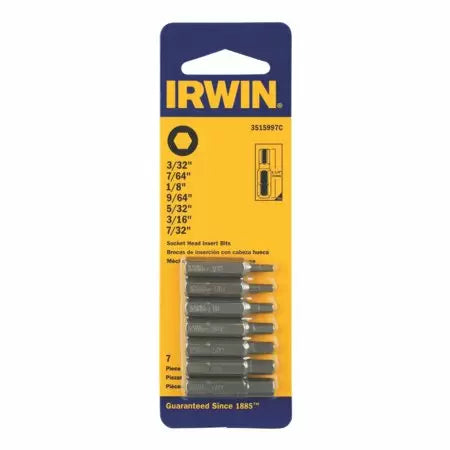 Irwin Hex Head Insert Bit Set - Fractional 1-1/4" (1-1/4")