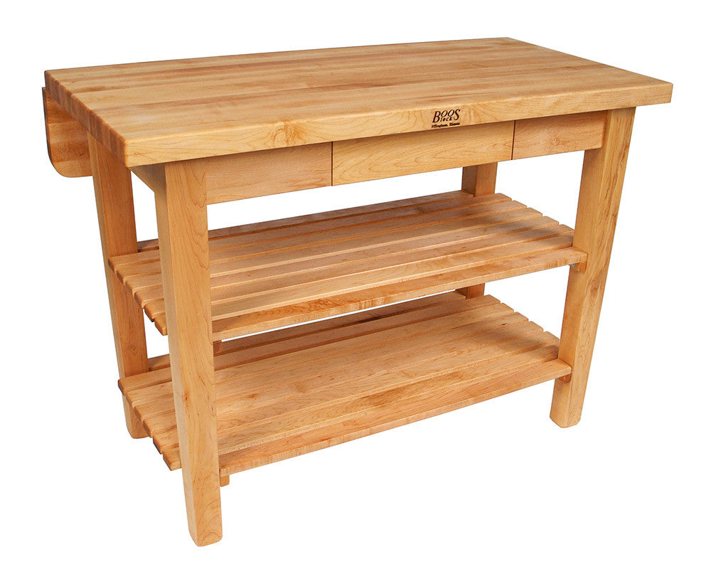 john boos kitchen island breakfast bar