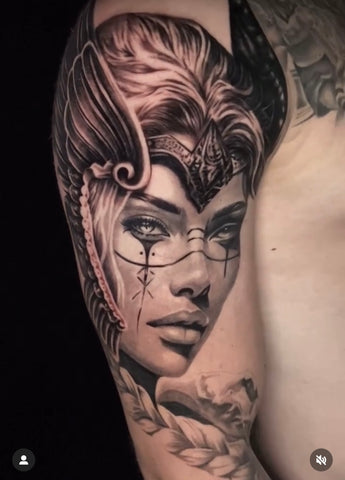 Athena tattoo