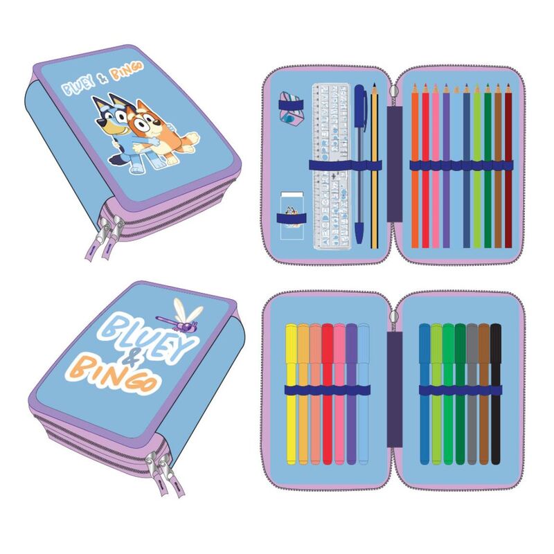 Isola dei Collezionisti - Bluey double pencil case - 1