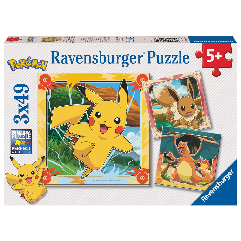 Isola dei Collezionisti - Pokemon Puzzle 3x39pcs - 1