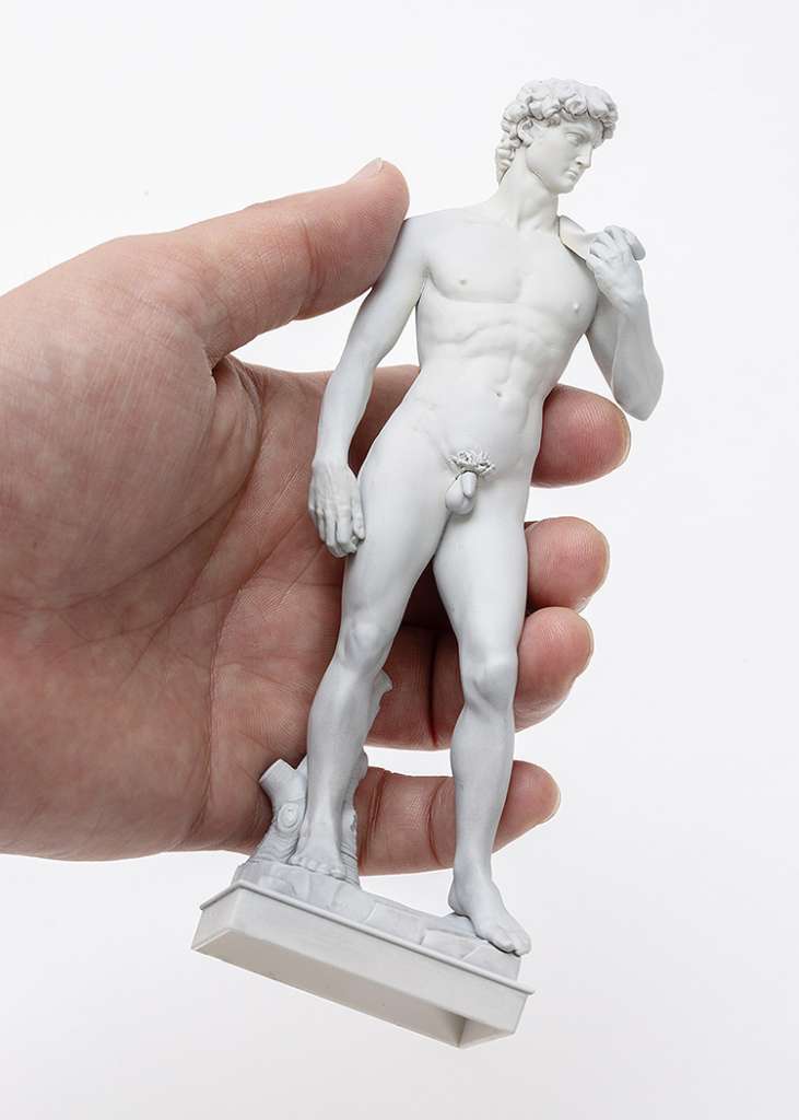Isola dei Collezionisti - Michelangelo David Plastica Model Kit Model Kit Syuto Seiko - 1