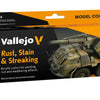 Isola dei Collezionisti - Rust Stain E Streak Mod Col Set 70183 Colori Vallejo - 1