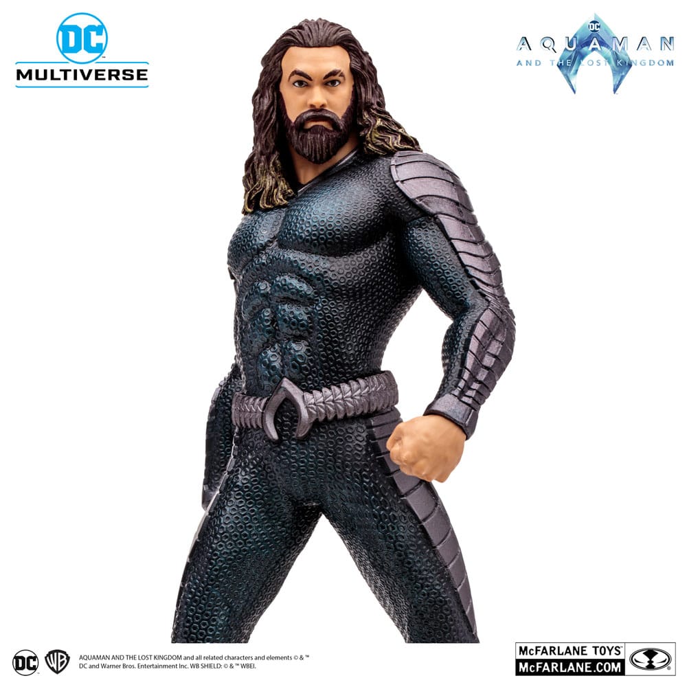 Isola dei Collezionisti - Aquaman and the Lost Kingdom DC Multiverse Megafig Action Figure Aquaman 30 cm - Damaged packaging - 9