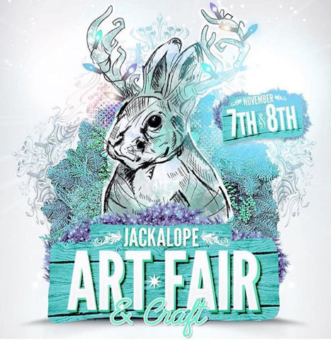 鹿角兔艺术博览会和工艺品